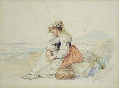 Figura sulla Spiaggia