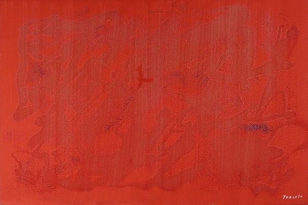 Giulio Turcato - Cangiante Rosso-viola