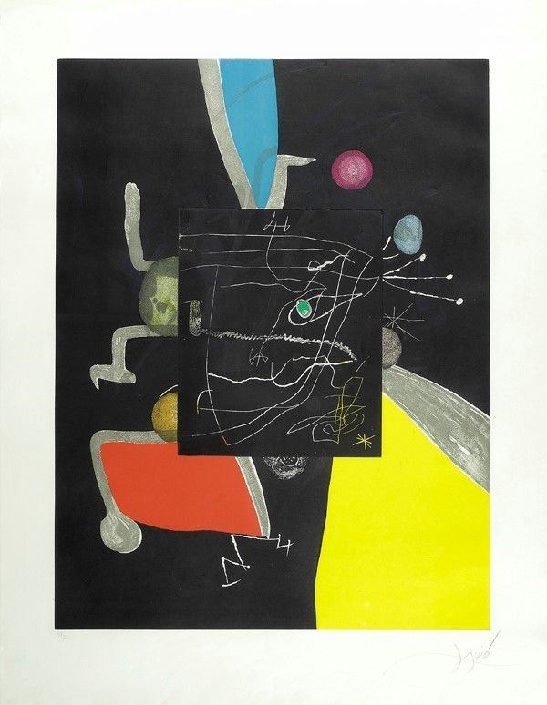 Joan Mirò - Llibre Dels Sis Sentits V