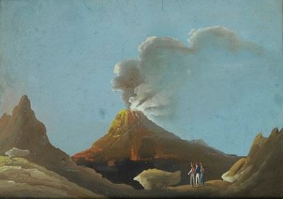 Il Vesuvio in Eruzione