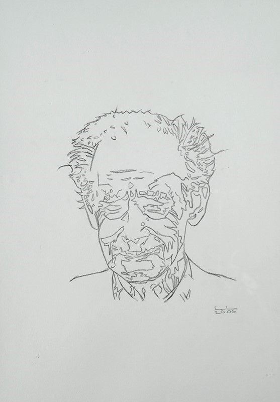 Leonardo Lera - Ritratto di Mario Luzi
