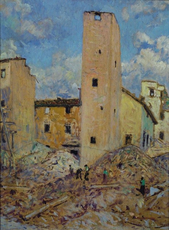 Galileo Chini - Por Santa Maria: Rovine