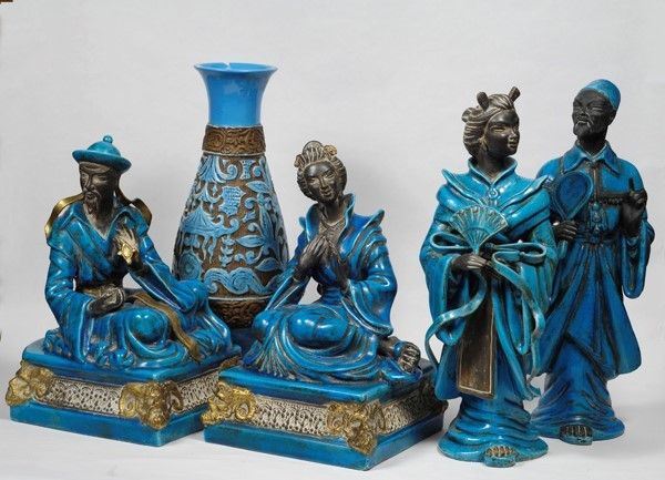 Figure di mandarini e dignitari
