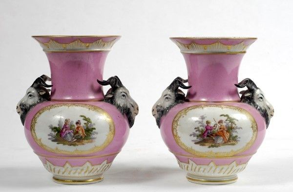 Coppia di vasi  - Asta Antiquariato - mobili, dipinti e oggetti di arredo - Galleria Pananti Casa d'Aste