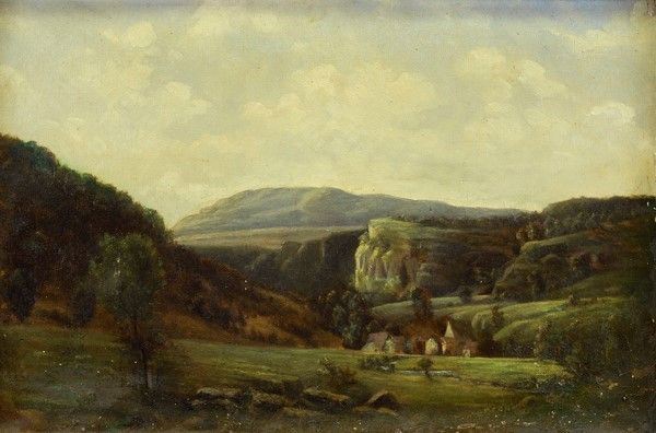 Scuola Europea, XIX sec. - Paesaggio