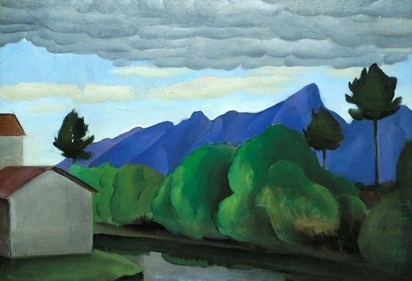 RAM (Ruggero Alfredo Michahelles) - Paesaggio sotto le Apuane