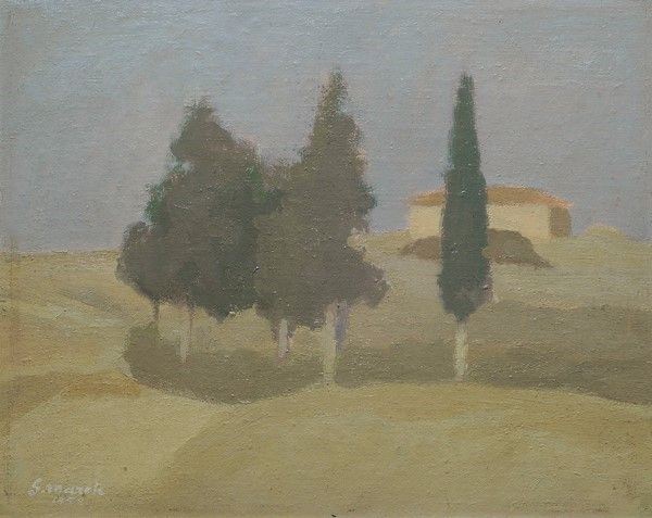 Giovanni March - Paesaggio toscano