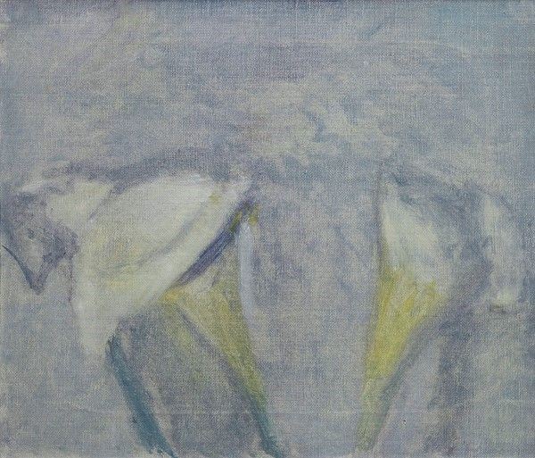 Mario Marcucci : Calle  (1953)  - Olio su tela - Asta Arte Moderna e Contemporanea - III - Galleria Pananti Casa d'Aste