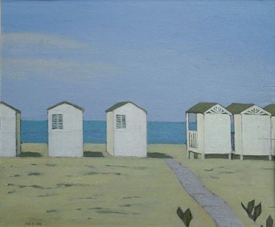 Cabine sulla Spiaggia