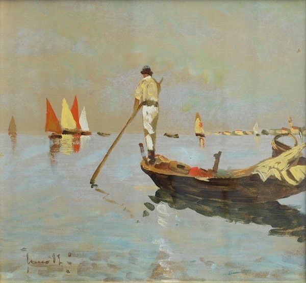 Enrico Frattini - Barcaiolo