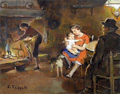 Maternità in un Interno