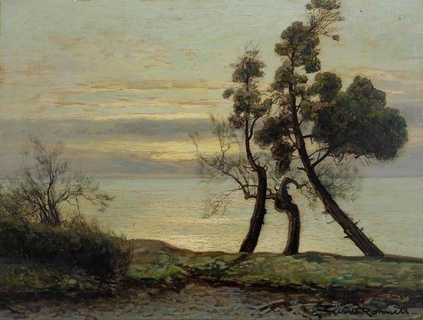 Gino Romiti - Tamerici ad Antignano