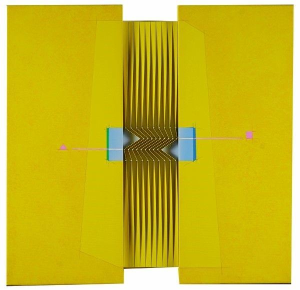 Alberto Biasi : Egizio  (2008)  - Acrilico su tela - Auction Arte Moderna e Contemporanea - III - Galleria Pananti Casa d'Aste