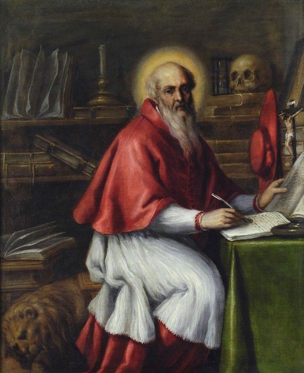 Attr. a Sante Peranda - San Gerolamo