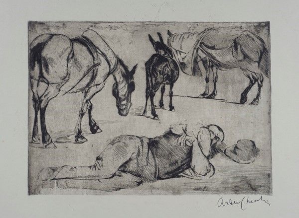 Arturo Checchi - Due Stampe