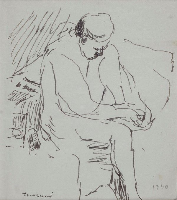 Orfeo Tamburi - Figura