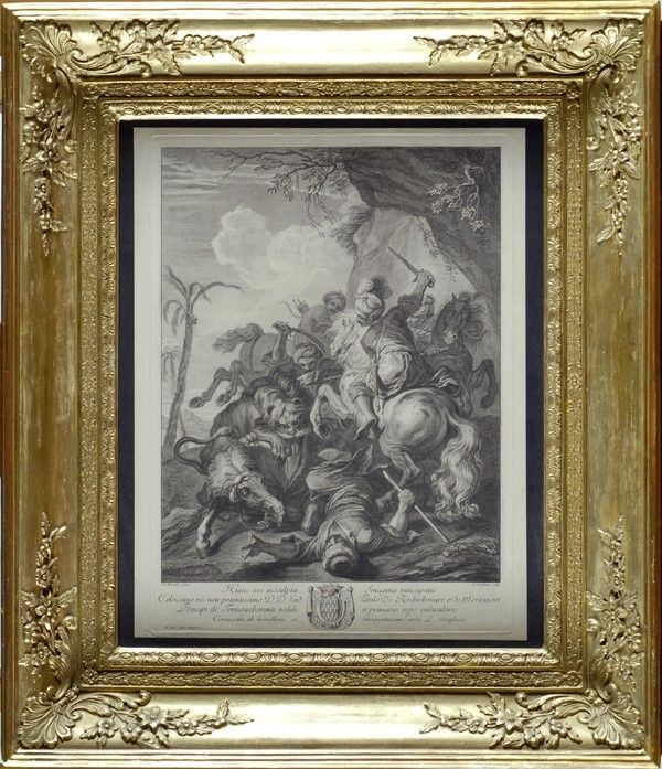 Cecoslovacchia Fine XIX Sec. - Caccia al Leone