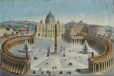La Piazza San Pietro di Roma