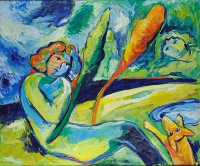 Figure in Giardino
