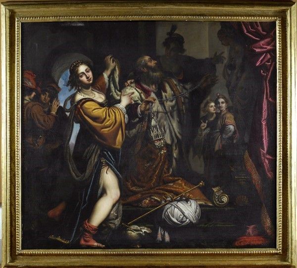 Bartolomeo Salvestrini - Salomone Incensa gli Idoli