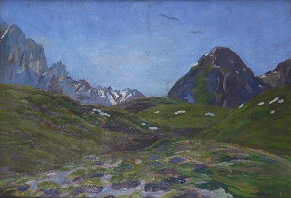 Giuseppe Mascarini - Paesaggio Montano