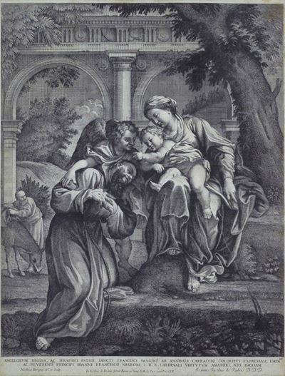 Madonna con Bambino e San Francesco