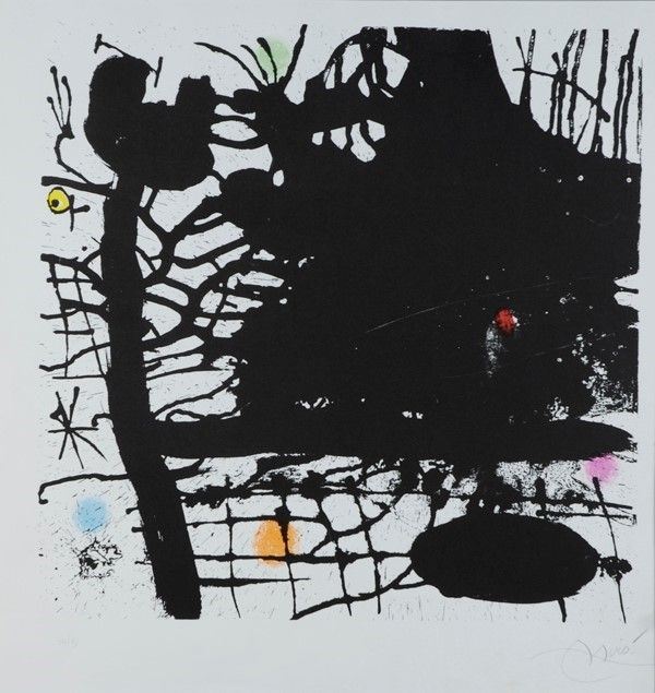 Joan Mirò - La Noche Tentacular