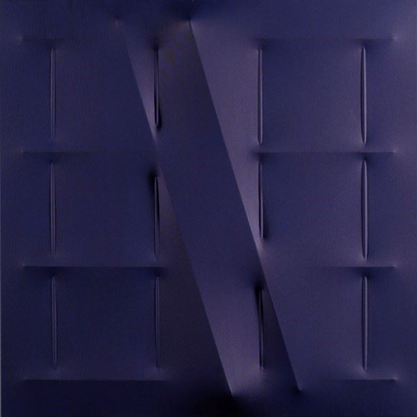 Agostino Bonalumi : Blu  (2007)  - Tela estroflessa e acrilico - Asta Arte Moderna e Contemporanea - III - Galleria Pananti Casa d'Aste