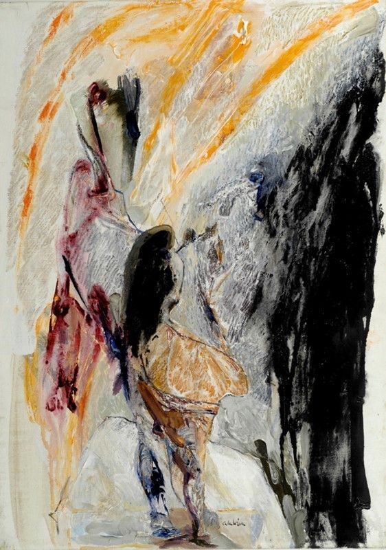 Ennio Calabria - Studio per Mistero della Lava