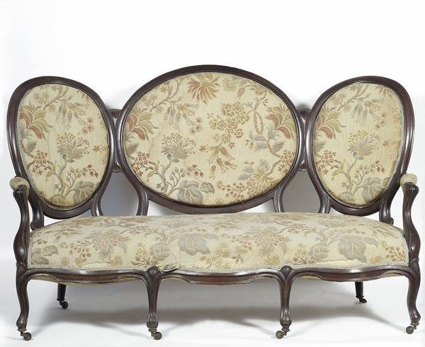Divano  - Asta Antiquariato - mobili, dipinti e oggetti di arredo - Galleria Pananti Casa d'Aste