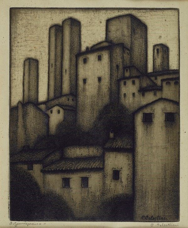 Celestino Celestini - San Gimignano