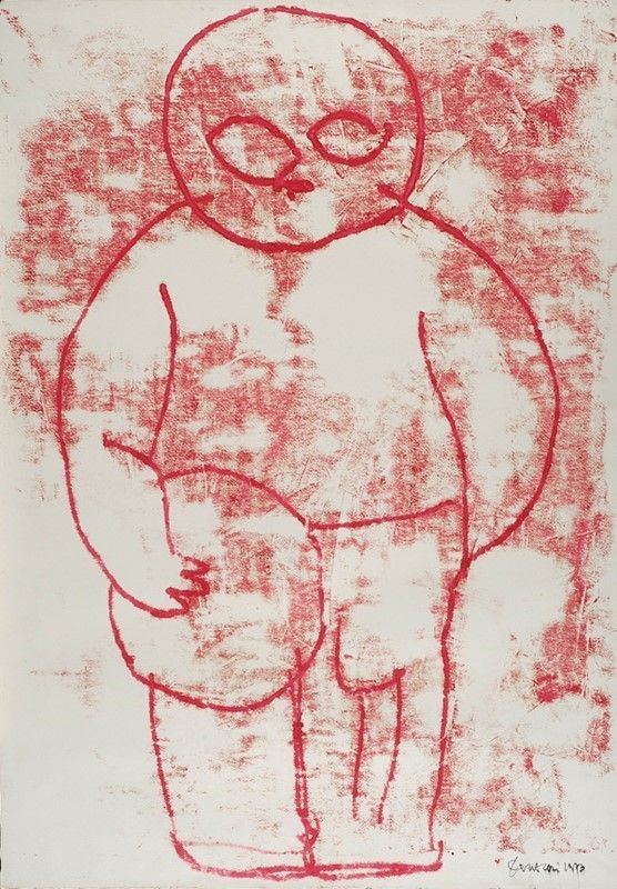 Venturino Venturi - Bambino in rosso