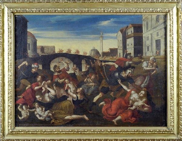 Scuola Emiliana, XVI sec. - Strage degli'Innocenti