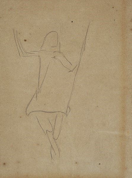 Lorenzo Viani - Study for figure