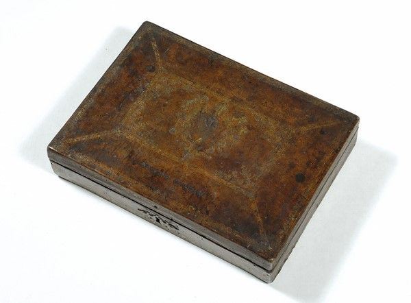 Scatola rettangolare  - Auction Arredi, dipinti, mobili e oggetti di antiquariato - I - Galleria Pananti Casa d'Aste