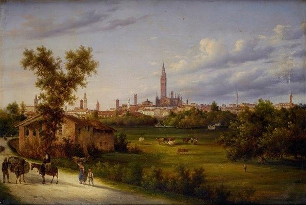 Scuola Europea, XIX Sec. - Paesaggio