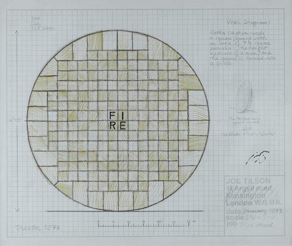 Joe Tilson - Fire Wheel