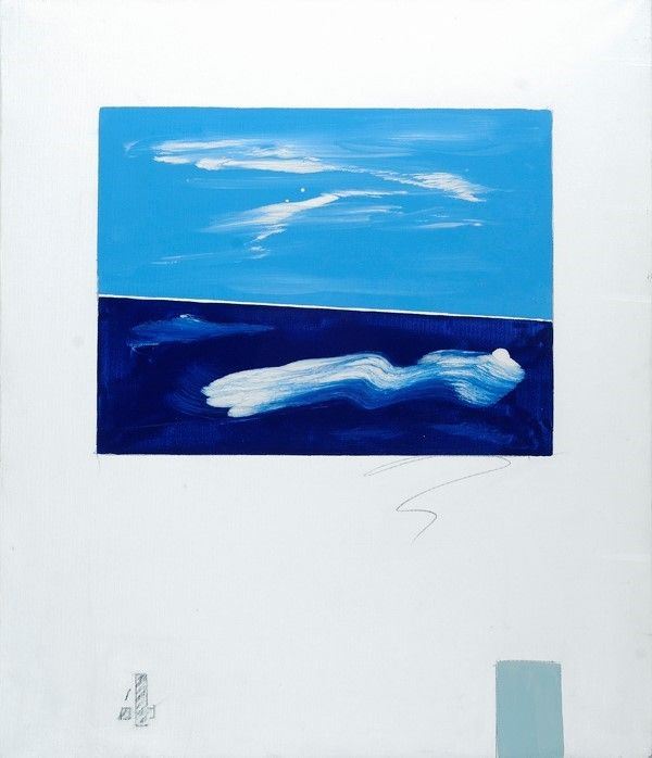 Franco Angeli : Quattro  (1977)  - Smalto su tela - Auction Arredi, dipinti, mobili e oggetti di antiquariato - I - Galleria Pananti Casa d'Aste