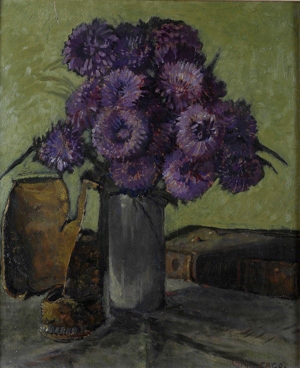 Luigi Zago - Vaso di fiori