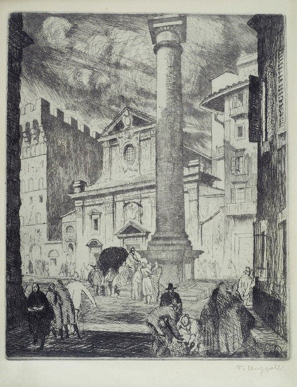 Francesco Chiappelli - Piazza Santa Trinita