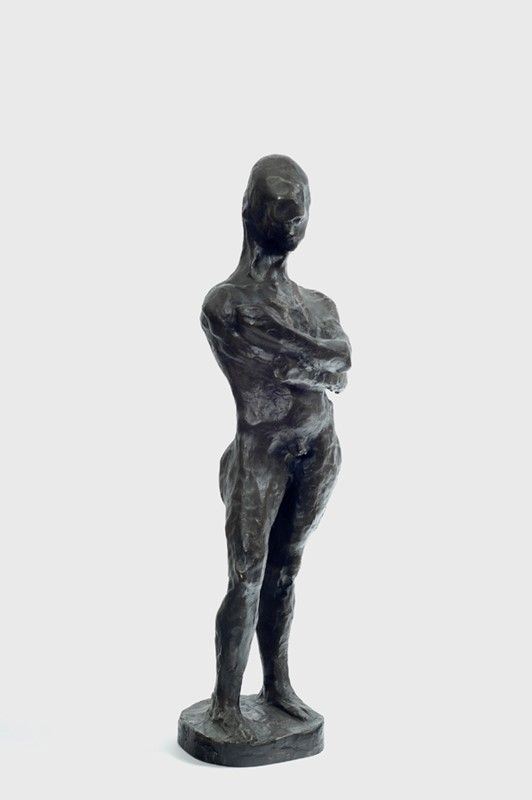 Mirko Basaldella : Figura (Danzatore)  (seconda metà anni '30)  - Bronzo - Auction Arredi, dipinti, mobili e oggetti di antiquariato - I - Galleria Pananti Casa d'Aste