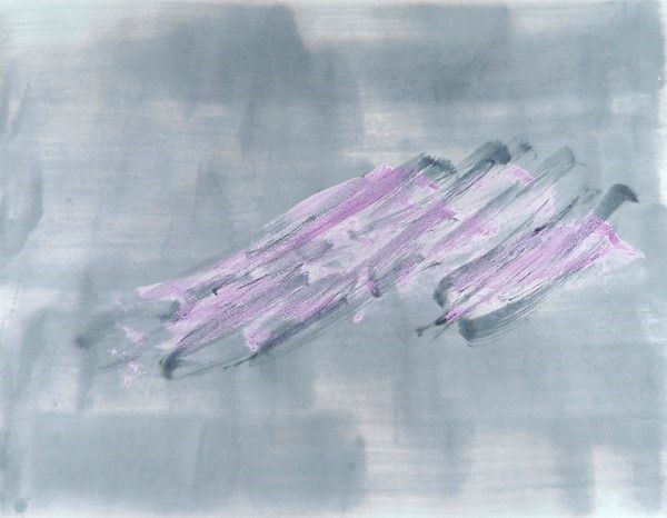 Jean Fautrier : Senza titolo  (1960)  - Tecnica mista su carta - Asta Arredi, dipinti, mobili e oggetti di antiquariato - I - Galleria Pananti Casa d'Aste