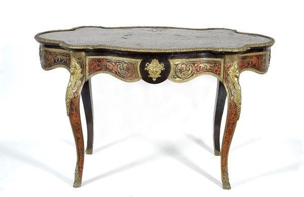Tavolo boulle  - Asta Arredi, dipinti, mobili e oggetti di antiquariato - I - Galleria Pananti Casa d'Aste