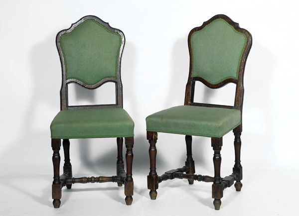 coppia di sedie  - Auction Arredi, dipinti, mobili e oggetti di antiquariato - I - Galleria Pananti Casa d'Aste