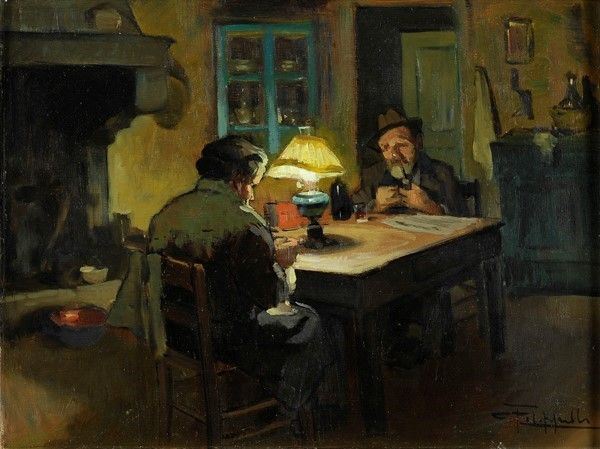 Cafiero Filippelli - Scena di Interno
