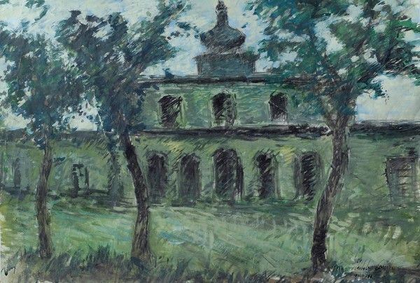 Michele Cascella - Il Monastero di Francavilla