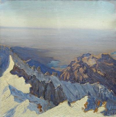 La Cresta Segantini e il Pian Lombardo della Grigna Vetta