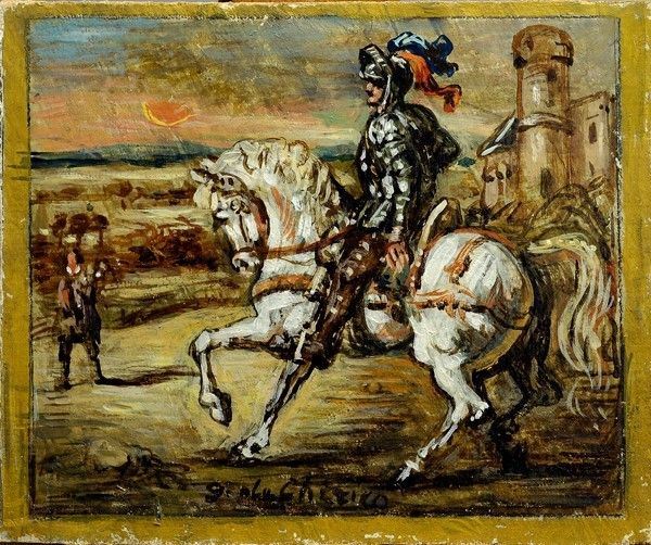 Giorgio De Chirico - Cavallo e Cavaliere