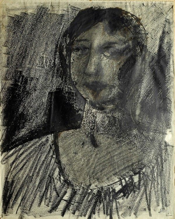 Mario Sironi - Busto Femminile