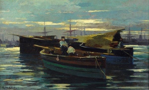 Pozzolani (barche alla fonda)